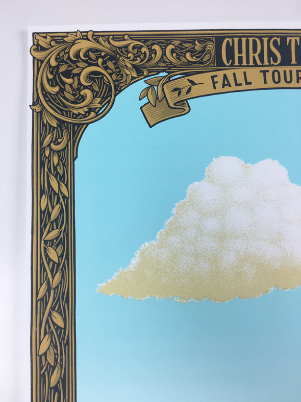 Chris Thile - 2015 Justin Santora Poster Fall Tour