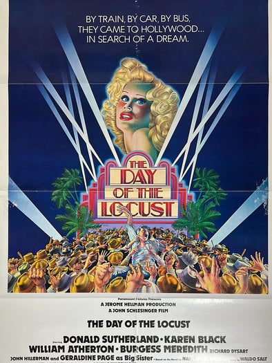 The day of the Locust - 1974 one sheet movie poster original vintage 27x41