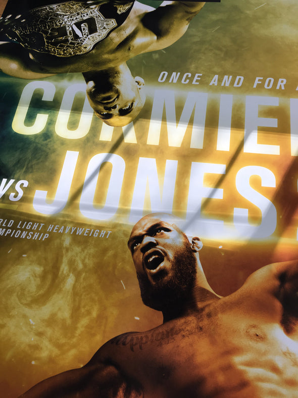 UFC 214 Poster - Cormer VS Jones