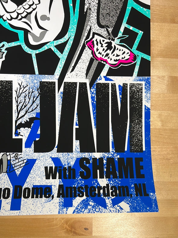 Pearl Jam - 2022 Lady Aiko poster Amsterdam, NED