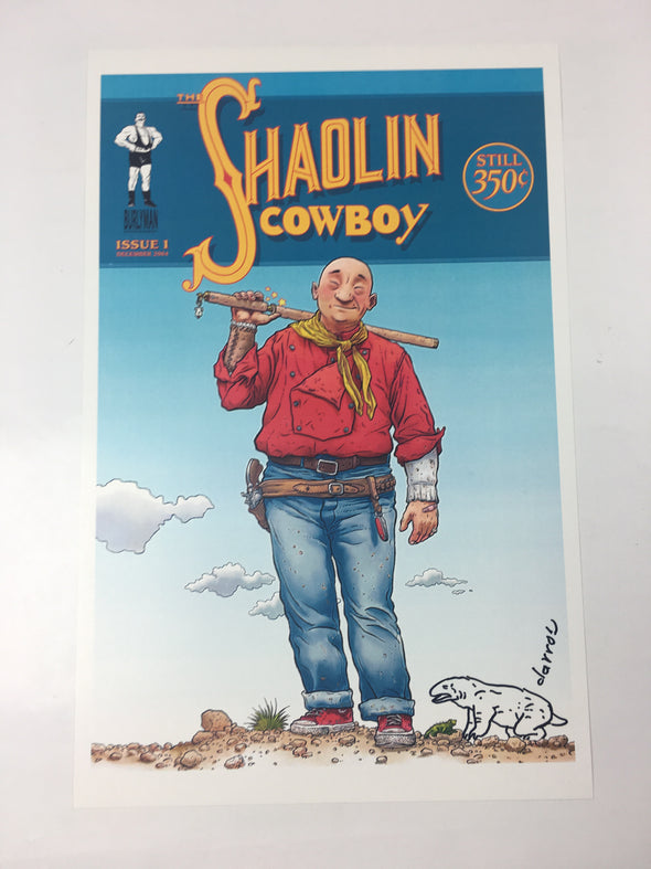 Shaolin Cowboy Issue 1 - 2004 Geof Darrow Art Print