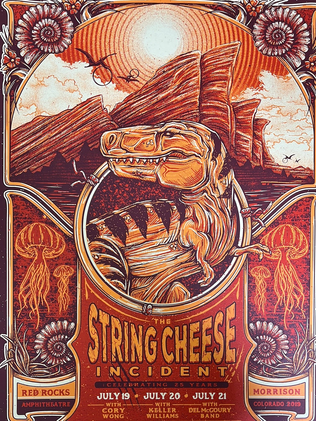 The String Cheese Incident Spring Tour 2025 Poster | Custom