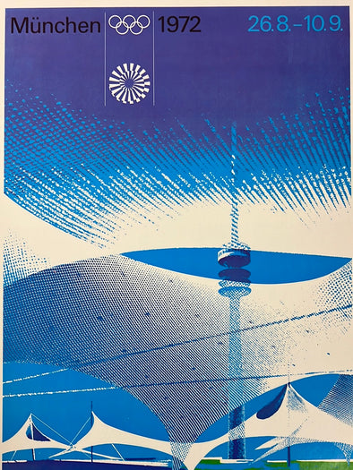 Canon Olympic Commemorative Series 1984  - poster 1972 Munich, Germany