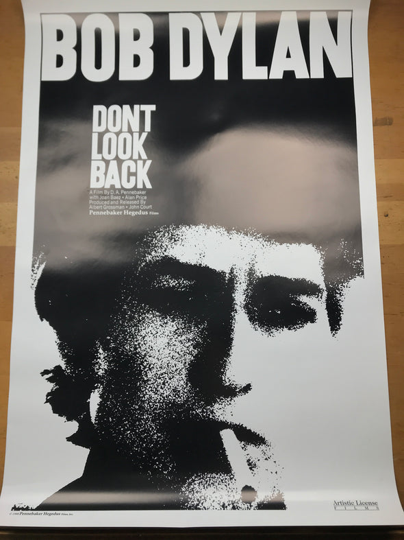 Don't Look Back - 2019 Bob Dylan poster film movie print
