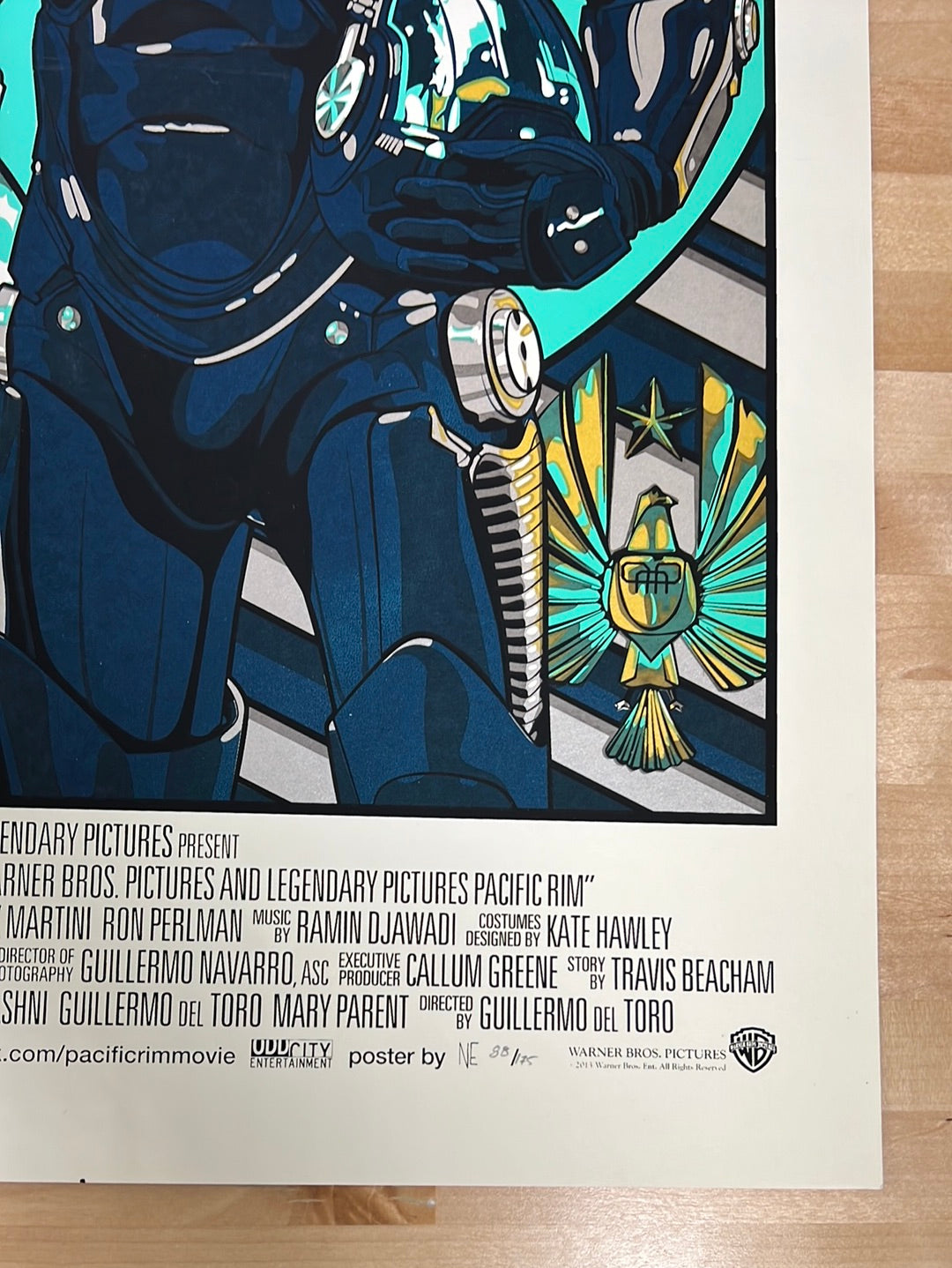 Pacific Rim - 2013 N.E. poster Drift movie print – Sold Out Posters