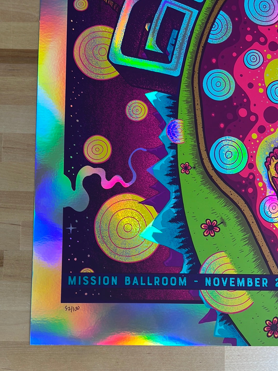 Goose - 2021 Jim Mazza poster Denver, CO FOIL – Sold Out Posters