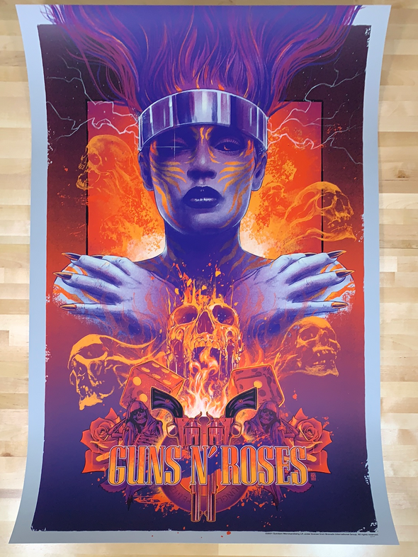 Guns N' Roses - 2021 Vance Kelly poster 1st edition