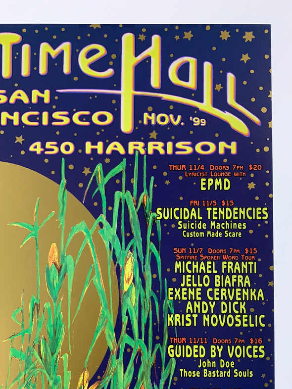 MHP 79 November - 1999 poster Maritime Hall San Fran 1st