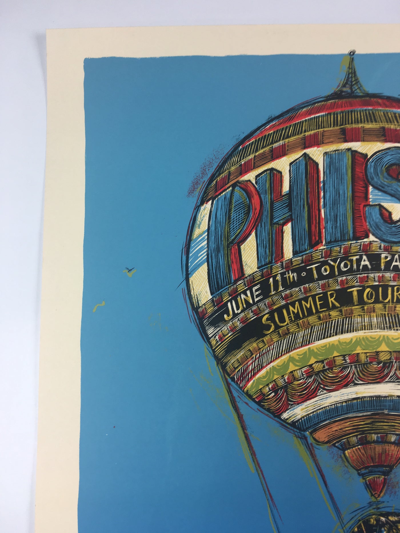 Phish - 2010 Dan Grzeca Poster Bridgeview, IL Toyota Park – Sold Out ...