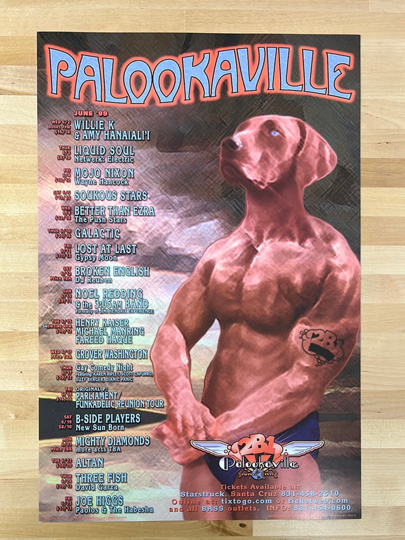 MHP 68 June - 1999 poster Palookaville Santa Cruz, CA 1st
