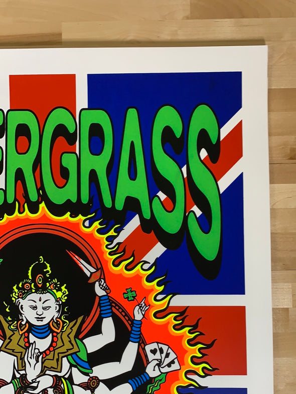 Supergrass - 1995 T.A.Z. poster Los Angeles, CA Whisky 1st ed