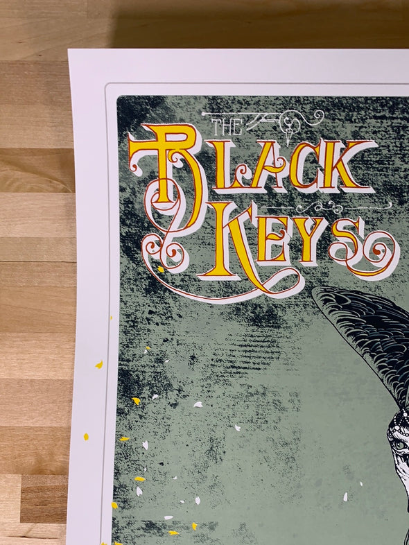 The Black Keys - 2014 Erica Williams poster print Washington, DC