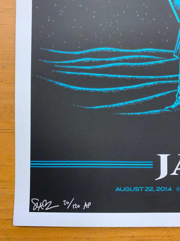 Jack White - 2014 Todd Slater poster San Francisco 8/22 S/N