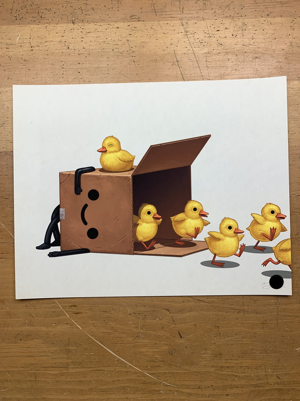 Boxo II (Ducks 2) - 2019 Mike Mitchell poster print SOFA Con 1st