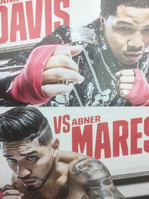 Boxing - 2019 Poster Davis vs Mares