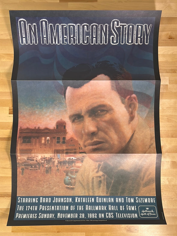 An American Story - 1992 Hallmark movie poster original vintage