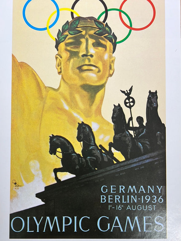Canon Olympic Commemorative Series 1984  - poster 1936 Berlin
