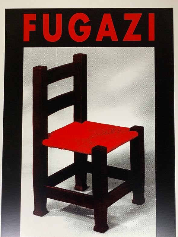 Fugazi - 1993 T.A.Z. poster Hollywood, CA Palladium 1st ed