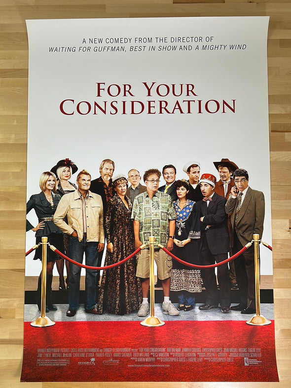 For Your Consideration - 2006 video promo movie poster original vintage 27x40