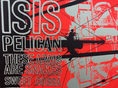 ISIS - 2004 Crosshair poster Chicago, IL Metro