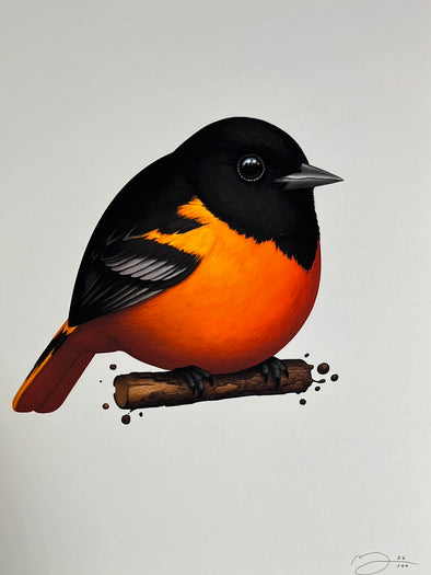 Oriole II - 2021 Mike Mitchell poster art print