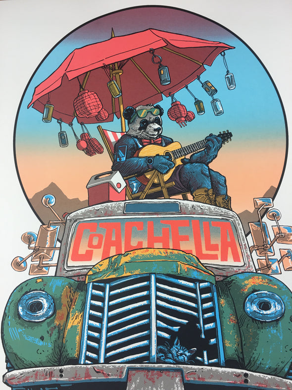 Coachella - 2018 Tim Doyle Poster Day Version