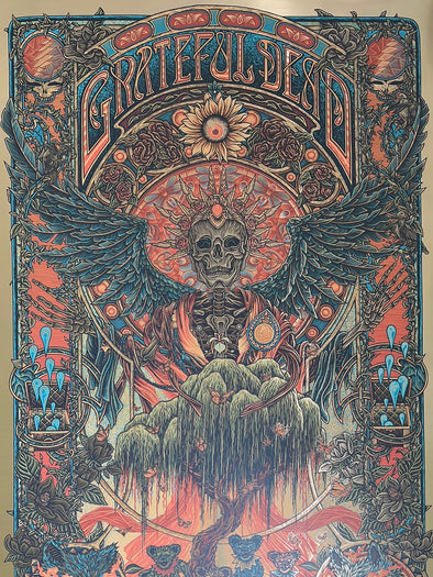 Grateful Dead - 2022 Luke Martin poster St. Stephen FOIL x/250