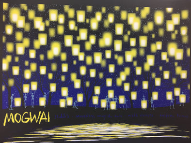 Mogwai - 2011 Todd Slater Poster Austin, TX Stubb's BBQ