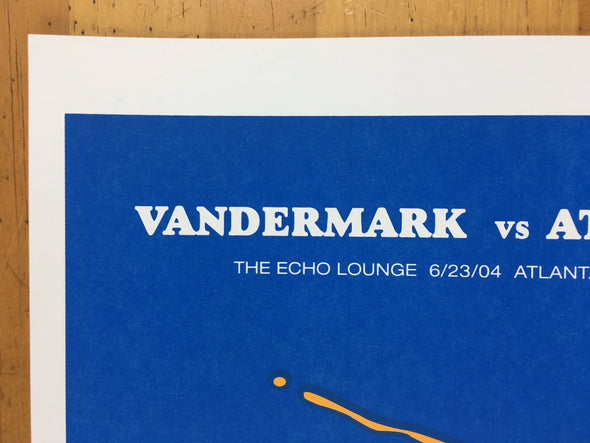Vandermark 5 - 2004 Methane Studios poster Atlanta, GA Echo Lounge