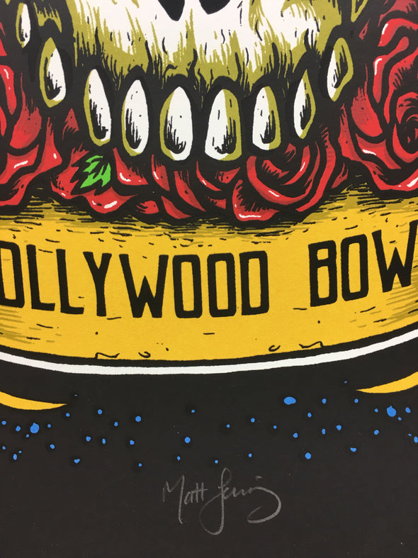 Dead & Company - 2019 Matt Leunig poster Hollywood, CA Hollywood Bowl