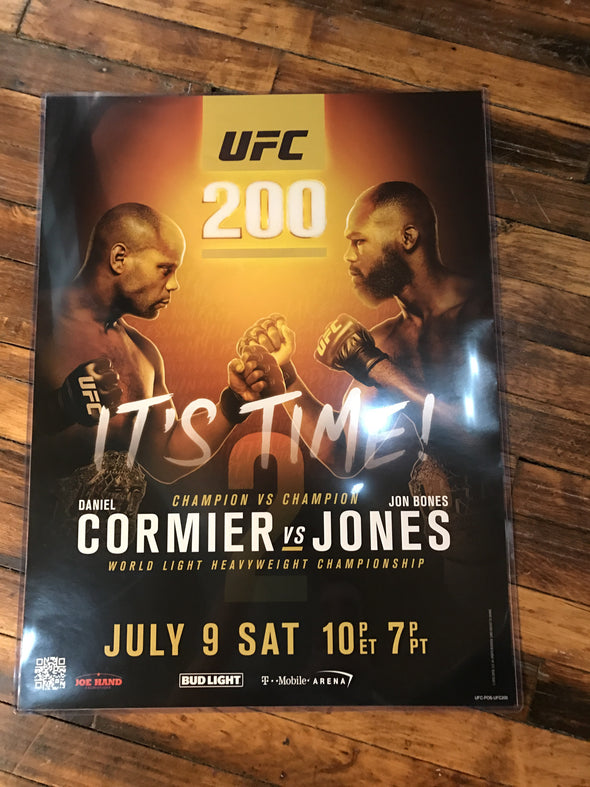 UFC 200 poster Daniel Cormier vs. Jon Bones Jones