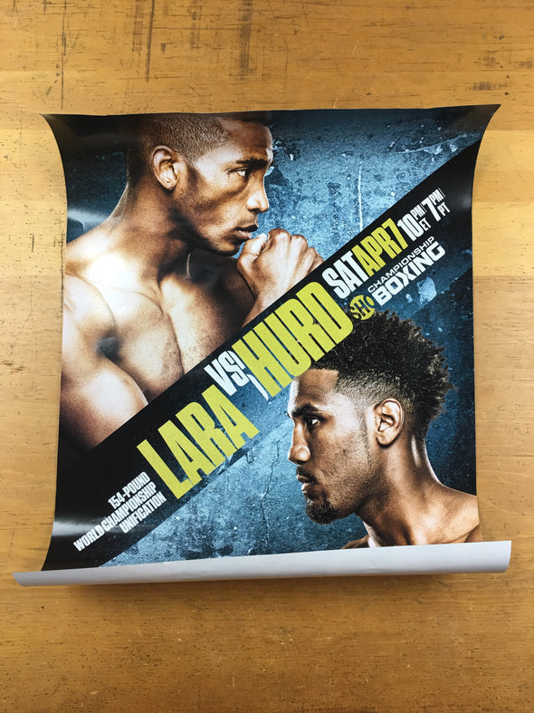 Boxing - 2018 Poster Lara vs Hurd