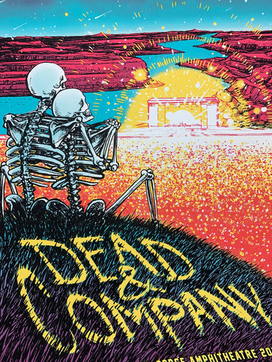 Dead & Company - 2019 Barry Blankenship Poster George, WA Gorge Amphitheatre