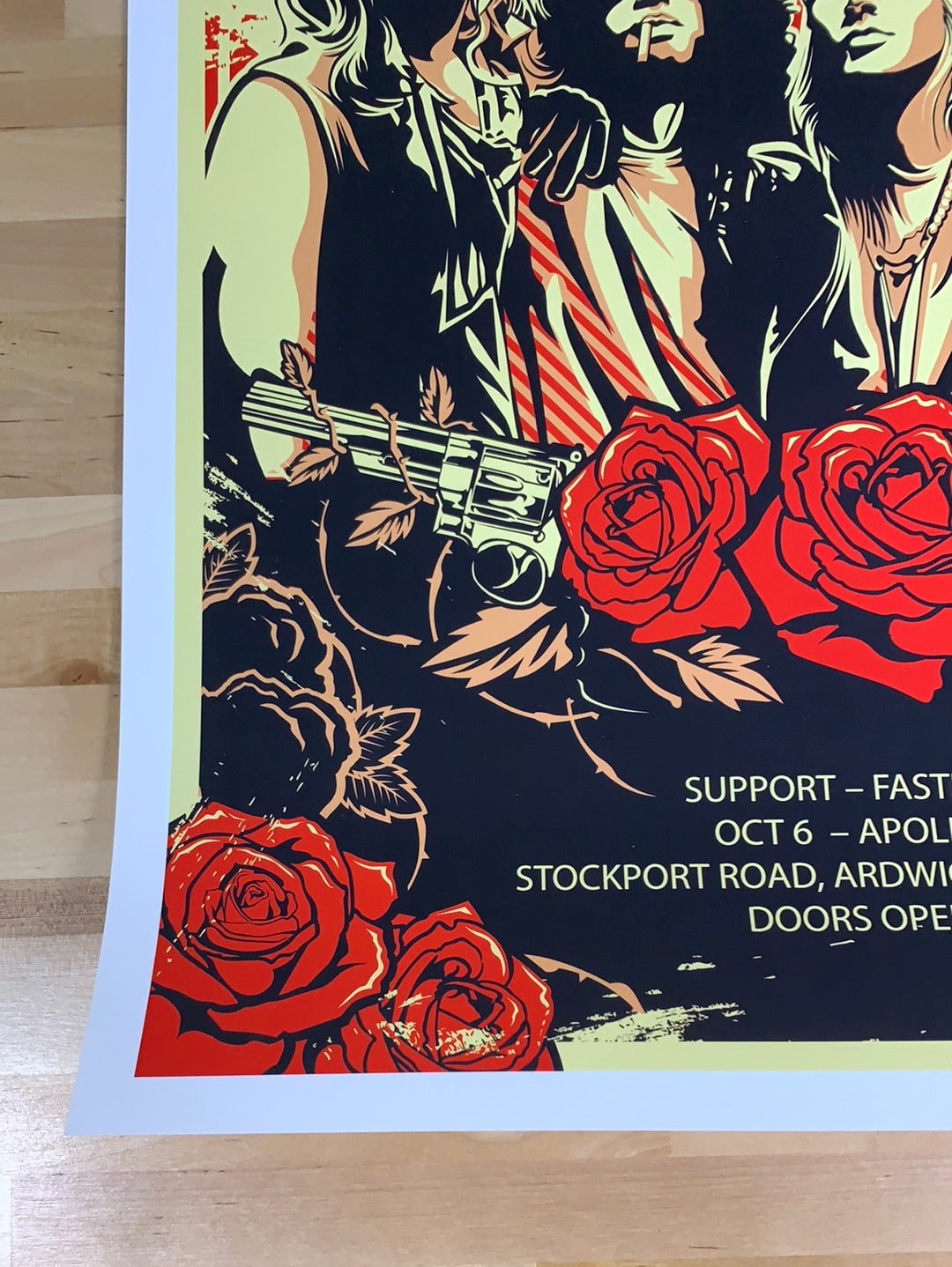 Poster (84R) Guns N Roses Logo (61X91,5 Poster (84R) Guns N Roses Logo (61X91,5