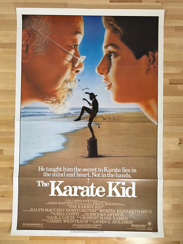 The Karate Kid - 1984 one sheet movie poster original vintage 27x41