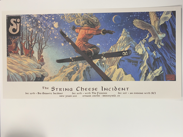 String Cheese Incident - 2016 poster Broomfield, CO