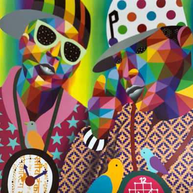 Public Enemy - 2020 Okuda poster The Terrordome