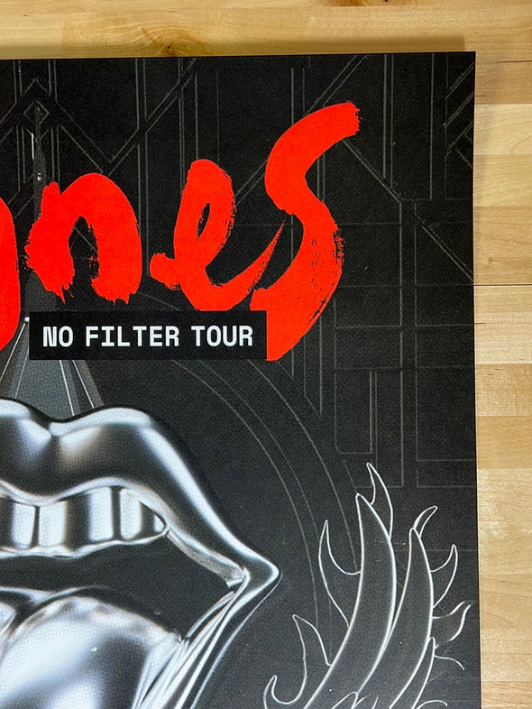 Rolling Stones - 2021 poster No Filter Tour Atlanta, GA
