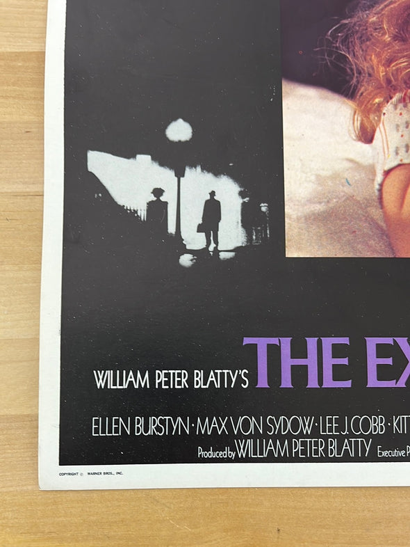 The Exorcist - 1974 original lobby card poster movie cinema 8