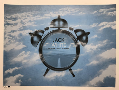 Jack White - 2012 Todd Slater poster Los Angeles Shrine Auditorium