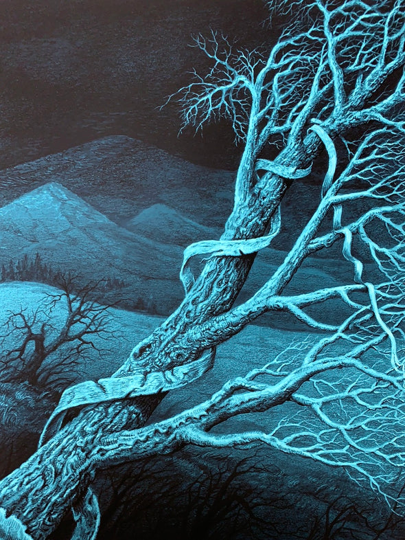 The Pantomime Tree - 2021 David Welker poster, art print Variant