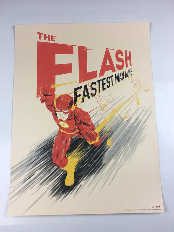 The Flash - 2018 Doaly Poster Art Print