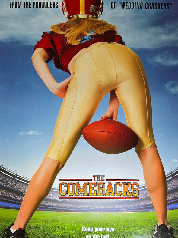 The Comebacks - 2007 video promo movie poster original vintage 27x40