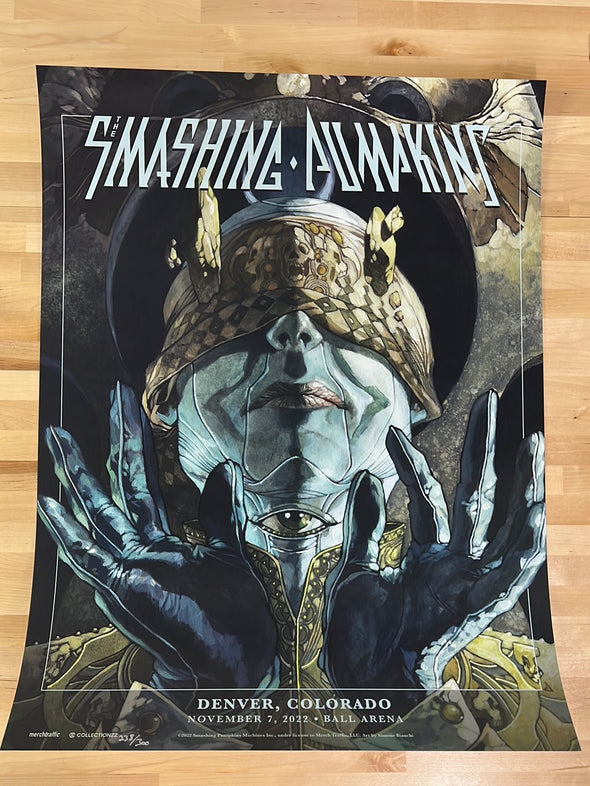 The Smashing Pumpkins - 2022 Simone Bianchi poster Denver, CO
