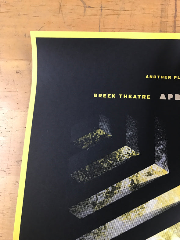 Radiohead - 2017 DKNG poster Berkeley, CA Greek Theatre S/N AE