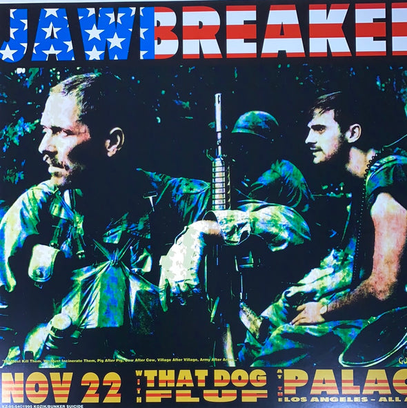 Jawbreaker - 1995 Frank Kozik poster Hollywood, CA Palace