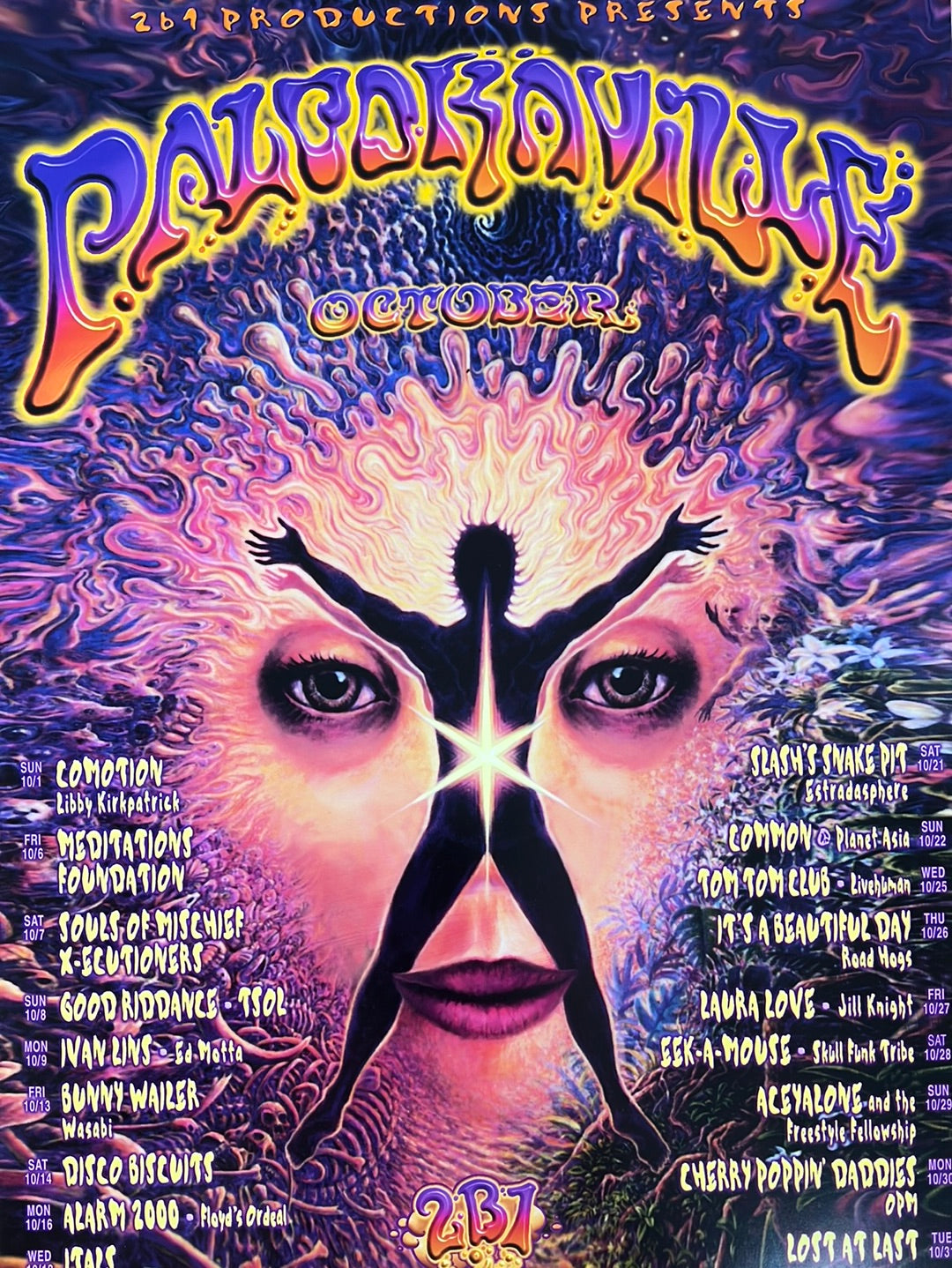 MHP 103 October 2000 poster Palookaville Santa Cruz CA 1st