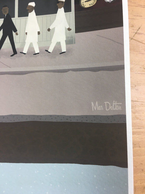 No Direction Home - 2015 Max Dalton Poster Art Print Bob Dylan
