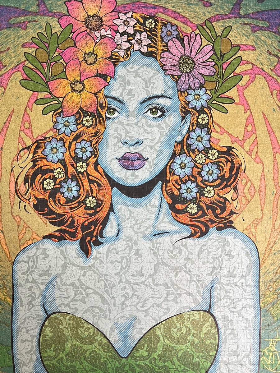 Sappho - 2022 Chuck Sperry poster blotter art print – Sold Out Posters