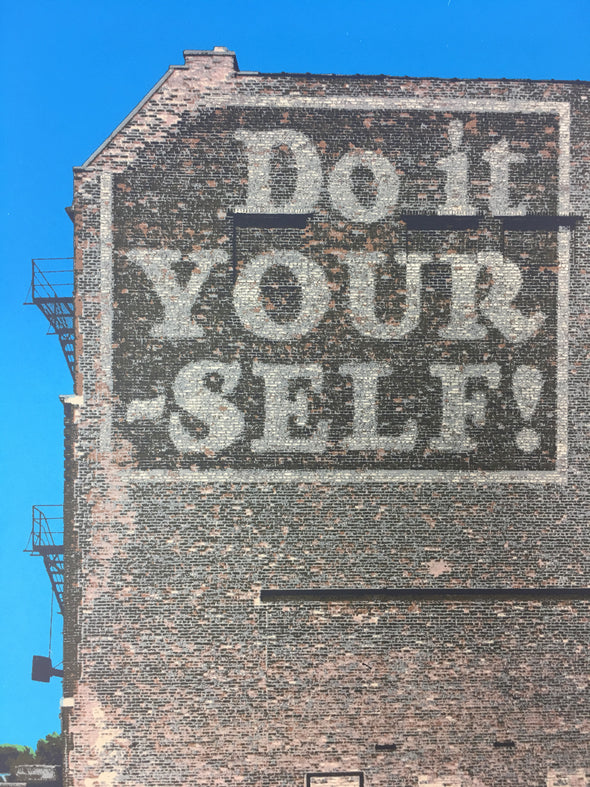 Do it Yourself - 2011 Dan MacAdam Crosshair Poster Art Print